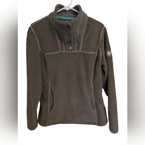Kuhl Avalon Pull Over Snap Fleece Medium - Picture 12 of 16